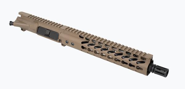 fde ar-15 pistol upper 10" barrel and keymod rail