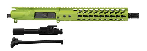 10.5 inch AR-15 Pistol Upper Zombie Green with BCG