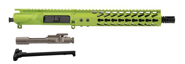 10.5" AR-15 Zombie Green Upper with 10" Keymod rail and nickel boron bolt carrier group