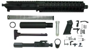 10.5 inch AR pistol kit 10" Quad Rail with upper assembled without 80 percent lower receiver
