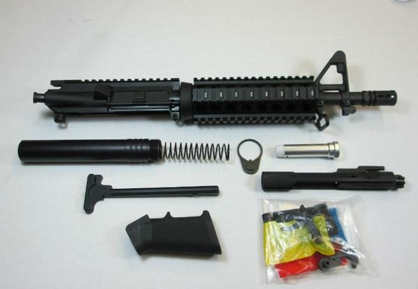 10.5 pistol kit with A2 sight tower no lower