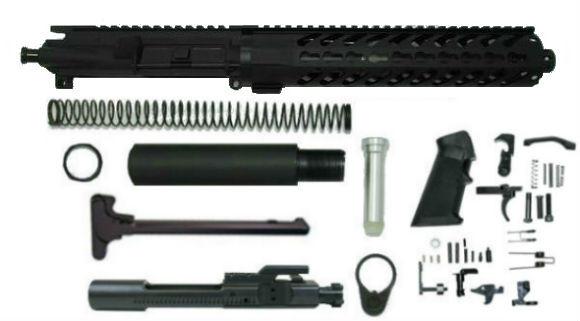 10.5 inch 7.62x39 pistol kit with 10 inch keymod rail