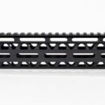 12 inch m-lok lightweight handguard rail with attachment points 3 sides