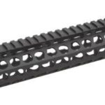 12 inch slim keymod with steel barrel nut