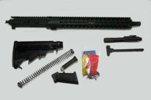 AR 15 Rifle Kit with 15 Inch Keymod Rail No Lower
