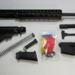 16 inch rifle kit 10" Quad Rail with upper assembled with 80 percent lower receiver
