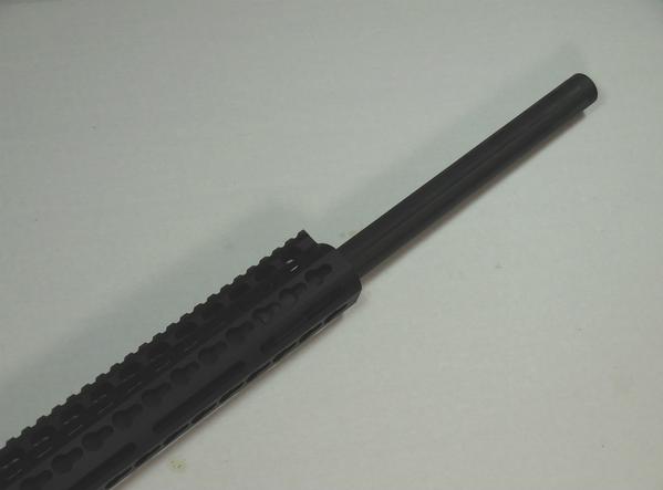 24" upper with fluted barrel with ultralight 15 keymod