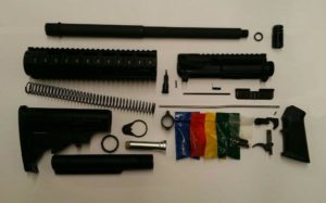 16" 300 BLK Blackout Complete Rifle Kit with No Lower