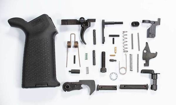 DPMS Pattern 308 Lower Parts Kit with Magpul Moe Grip Black