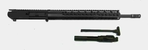 308 complete upper 18 inch black