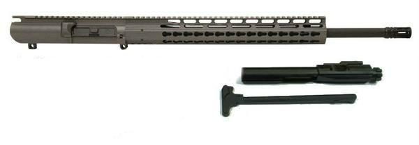 308 complete upper in tungsten grey