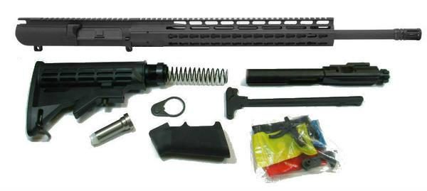 308 20" Barrel complete rifle kit black