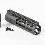 7 inch AR-15 Tungsten Grey Slim Keymod free float handguard