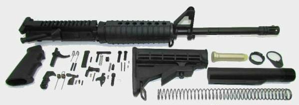 762x39 Rifle kit A2 sight tower no AR-15 80 percent lower