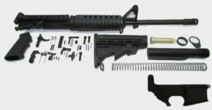 7.62x39 AR-15 Rifle Kit with A2 sight tower including lower