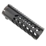 7 inch free float keymod rail with sectional rails