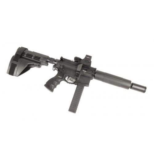7 inch smooth tube free float hand guard example