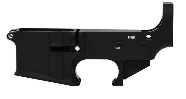 ar-15 80% lower receiver with fire and safe engraving