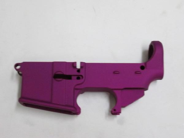 80% AR 15 purple lower