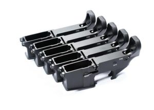 ar-15 lower bulk pack anodized black