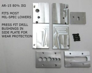 80% AR-15 LOWER RECEIVER JIG