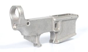 80% AR-15 Lower Receiver Raw without fire and safe markings