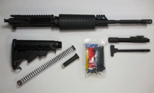 16 inch rifle kit with upper assembled without lower receiver