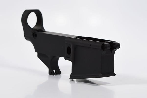 80 lower receiver Mil-Spec Black for AR-15 with fire and safe engraving