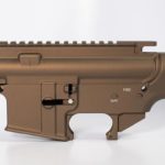 80 lower receiver and completely machined upper Set Cerakote Burnt Bronze