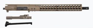 FDE 16" Upper with 15" keymod rail nickel boron bcg and charging handle