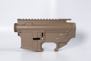 80 lower receiver and completely machined upper Set Cerakote Flat Dark Earth