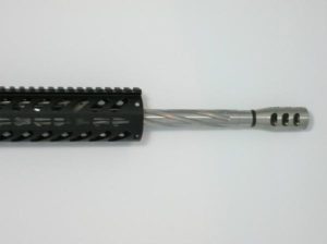 spiral fluted stainless steel barrel upper