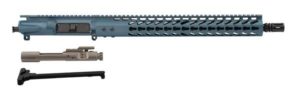 16" AR-15 Upper Titanium Blue with 15" keymod rail nickel boron bcg and charging handle