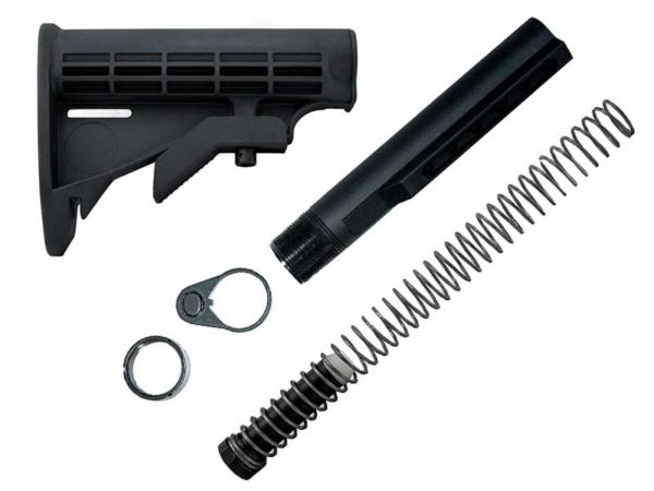 AR-15 Carbine 6 Position Stock kit for DIY AR15 Rifle Build