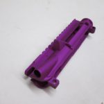 ar-15 stripped uppper receiver purple anodize