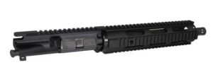 10.5" Ar-15 complete Upper 10" quad rail no bcg or charging handle - Black