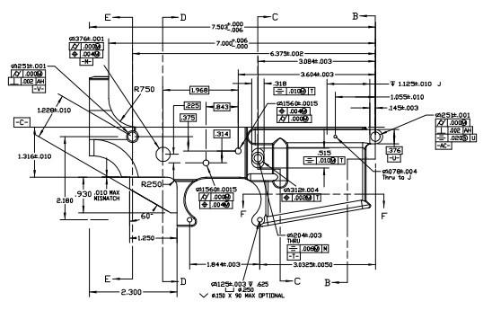 Blueprint detail to finish 80% AR 15 Lower