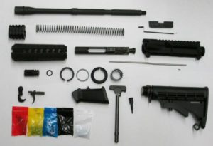 complete ar-15 rifle kit without 80% lower