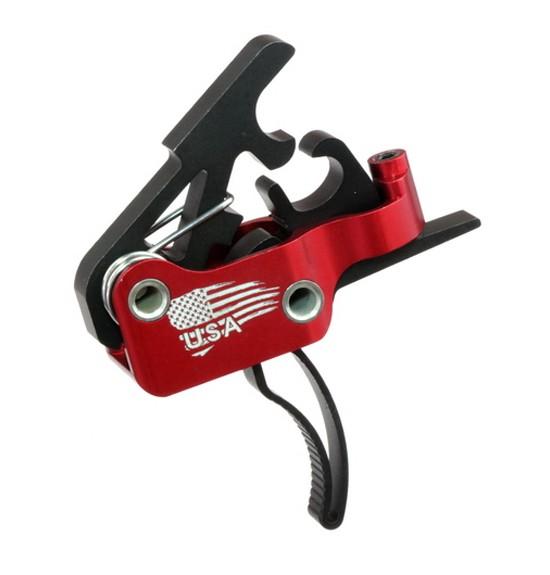 elftmann ar-15 3 gun curved trigger
