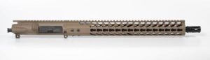 FDE 16" AR-15 Complete Upper with 15" keymod Rail nickel boron BCG