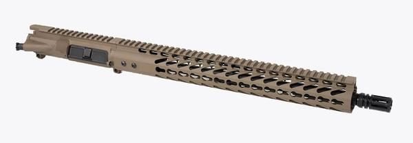 flat dark earth 16" 5.56 rifle kit with FDE 15 inch keymod rail
