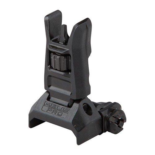 magpul mbus pro steel construction front flip up sight black