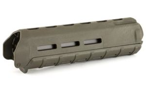 magpul moe m-lok mid length handguard in OD Green