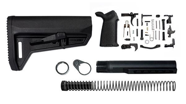 magpul-slk-lower-build-kit-black_grande magpul moe SL-K lower build with stock, lower parts kit, and stock hardware - Black