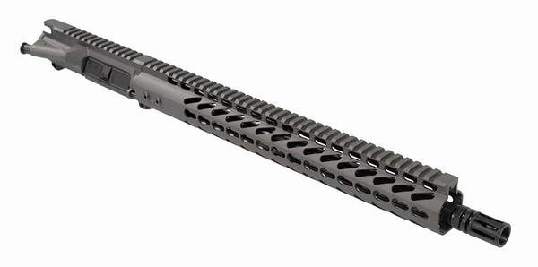 16 inch Tungsten Grey Rifle kit with magpul Black Furniture with lower