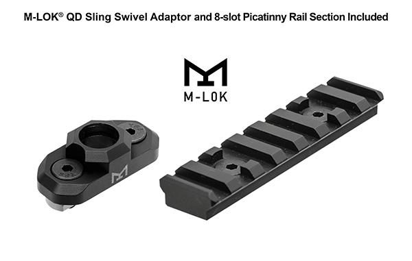 leapers utg pro m-lok 15" ultra slim free float handguard attachment