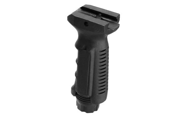 utg ergonomic ambidextrous vertical foregrip black