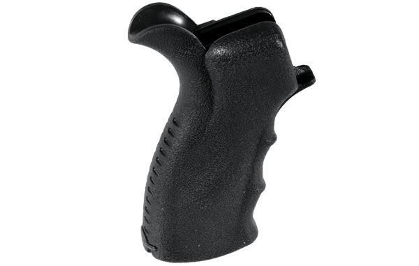 utg ergonomic ar-15 pistol grip - black