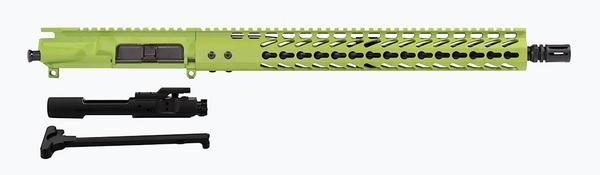 16" upper zombie green 15" keymod rail including BCG