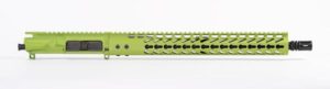 Zombie Green 16" AR-15 Complete Upper with 15" keymod Rail Titanium Nitride BCG